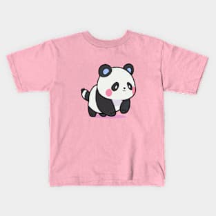 Cute panda Kids T-Shirt